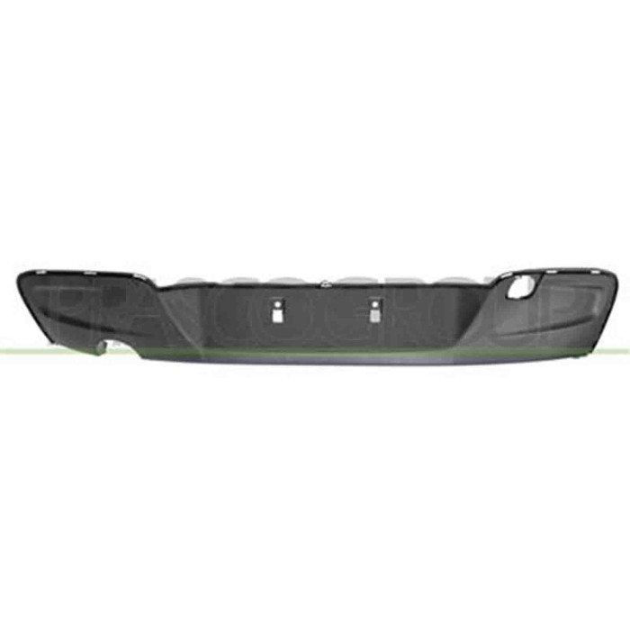 GUIDA_ALLA_SCELTA.JPG Spoiler Paraurti Posteriore Nero Per Bmw 1 Series - F20/f21 M-tech Dal 2012 Al 2015