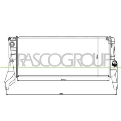 BM200R002_2.JPG Radiatore Per Bmw 2 Series - F45 / F46- Active/gran Tourer Dal 2014 Al 2018