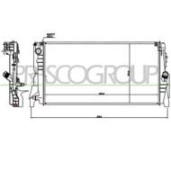 Radiatore Per Bmw 2 Series - F45 / F46- Active/gran Tourer Dal 2014 Al 2018