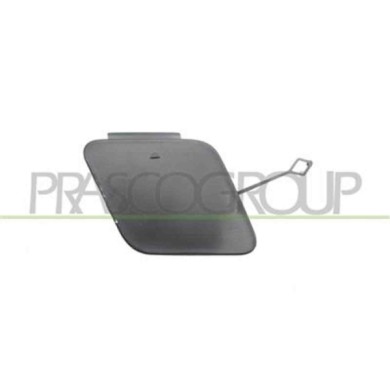 BM2021236_2.JPG Tappo Coprigancio Traino Anteriore Nero Liscio Da Primerizzare Per Bmw 2 Series - F45 / F46- Active/gran Tourer 