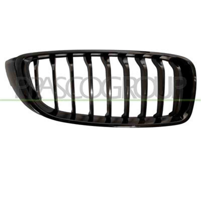 GUIDA_ALLA_SCELTA.JPG Griglia Radiatore Destra Verniciata Nero Lucida Per Bmw 4 Series - F32/f33 - Coupe/cabrio - M-tech Dal 201