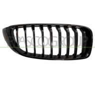 Griglia Radiatore Destra Verniciata Nero Lucida Per Bmw 4 Series - F32/f33 - Coupe/cabrio - M-tech Dal 2014 Al 2017