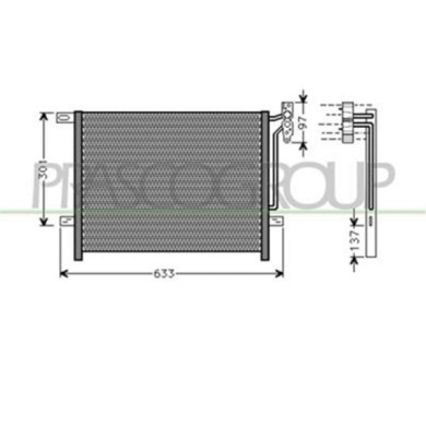 BM624C001_1.JPG Condensatore Per Bmw Z4 - E85/e86 Dal 2003 Al 2005