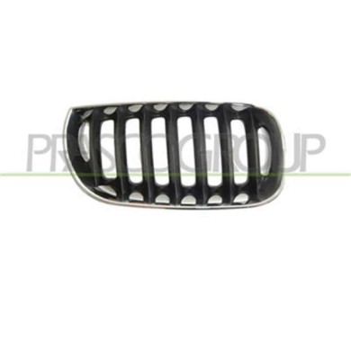 GUIDA_ALLA_SCELTA.JPG Griglia Radiatore Destra Cromata/nera Per Bmw X3 - E83 Dal 2004 Al 2007