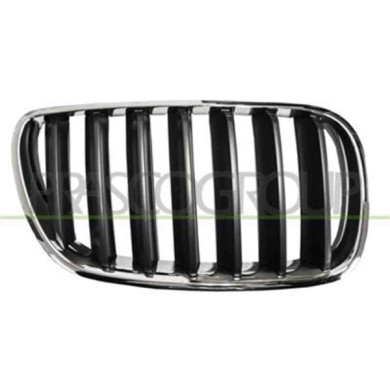 GUIDA_ALLA_SCELTA.JPG Griglia Radiatore Destra Cromata/titanio Grigio/scuro Per Bmw X3 - E83 Dal 2007 Al 2010