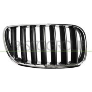 Griglia Radiatore Destra Cromata/titanio Grigio/scuro Per Bmw X3 - E83 Dal 2007 Al 2010