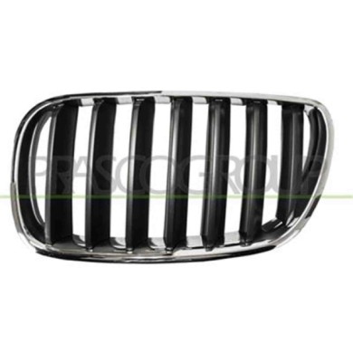 GUIDA_ALLA_SCELTA.JPG Griglia Radiatore Sinistra Cromata/titanio Grigio/scuro Per Bmw X3 - E83 Dal 2007 Al 2010