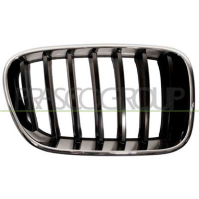 GUIDA_ALLA_SCELTA.JPG Griglia Radiatore Destra Cromata/nera Per Bmw X3 - F25 Dal 2010 Al 2014