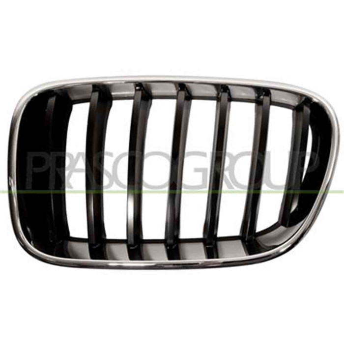 GUIDA_ALLA_SCELTA.JPG Griglia Radiatore Sinistra Cromata/nera Per Bmw X3 - F25 Dal 2010 Al 2014