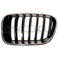 Griglia Radiatore Sinistra Cromata/nera Per Bmw X3 - F25 Dal 2010 Al 2014