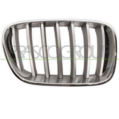 GUIDA_ALLA_SCELTA.JPG Griglia Radiatore Destra Cromata/titanio Per Bmw X3 - F25 Dal 2010 Al 2014