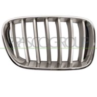 Griglia Radiatore Destra Cromata/titanio Per Bmw X3 - F25 Dal 2010 Al 2014