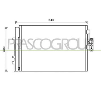 BM804C002_1.JPG Condensatore Per Bmw X3 - F25 Dal 2010 Al 2014