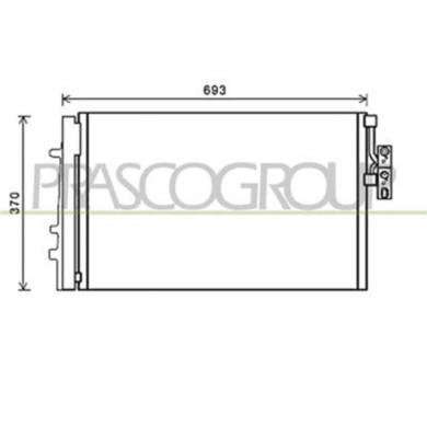 BM804C003_1.JPG Condensatore Per Bmw X3 - F25 Dal 2010 Al 2014