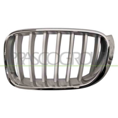 GUIDA_ALLA_SCELTA.JPG Griglia Radiatore Sinistra Cromata Per Bmw X3 - F25 Lci Dal 2014 Al 2017