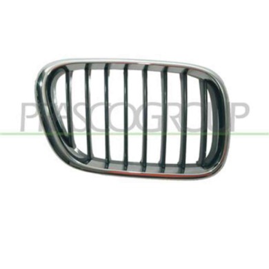 GUIDA_ALLA_SCELTA.JPG Griglia Radiatore Destra Cromata/nera Per Bmw X5 - E53 Dal 2000 Al 2006