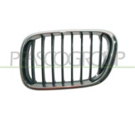 Griglia Radiatore Sinistra Cromata/nera Per Bmw X5 - E53 Dal 2000 Al 2006