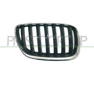 GUIDA_ALLA_SCELTA.JPG Griglia Radiatore Destra Cromata/nera Per Bmw X5 - E53 Dal 2000 Al 2006