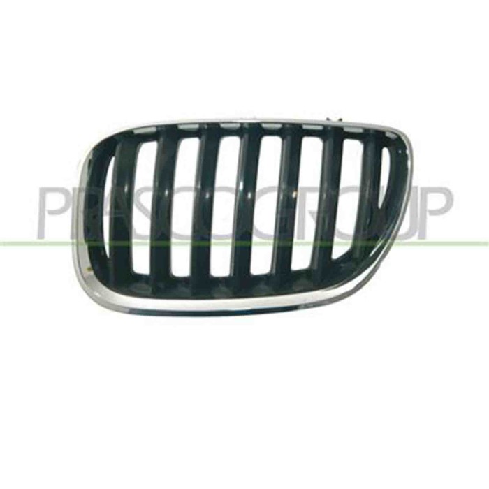 GUIDA_ALLA_SCELTA.JPG Griglia Radiatore Sinistra Cromata/nera Per Bmw X5 - E53 Dal 2000 Al 2006