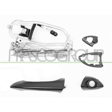 GUIDA_ALLA_SCELTA.JPG Maniglia Esterna Anteriore Sinistra Completa Di Base Per Bmw X5 - E53 Dal 2000 Al 2006