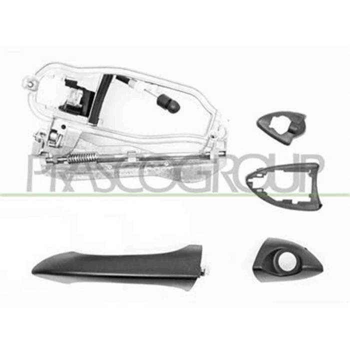 GUIDA_ALLA_SCELTA.JPG Maniglia Esterna Anteriore Sinistra Completa Di Base Per Bmw X5 - E53 Dal 2000 Al 2006