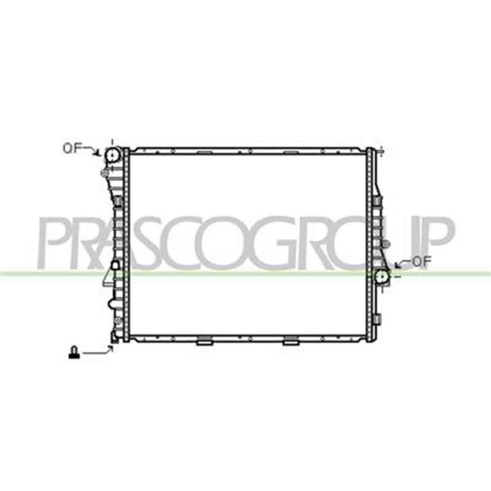 BM820R004_1.JPG Radiatore Per Bmw X5 - E53 Dal 2000 Al 2006