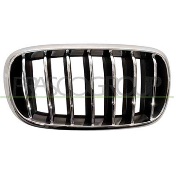 GUIDA_ALLA_SCELTA.JPG Griglia Radiatore Destra Cromata Per Bmw X5 - F15 Dal 2013 Al 2018