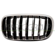 Griglia Radiatore Sinistra Cromata Per Bmw X5 - F15 Dal 2013 Al 2018