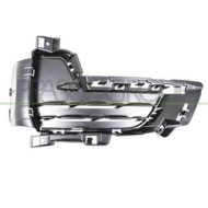 Griglia Destra Paraurti Nera Per Bmw X5 - F15 Dal 2013 Al 2018