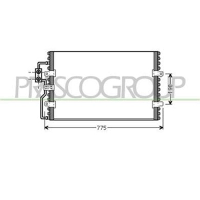 CI053C001_1.JPG Condensatore Per Citroen Evasion Dal 1994 Al 2002