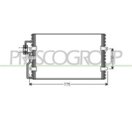 CI053C001_1.JPG Condensatore Per Citroen Evasion Dal 1994 Al 2002