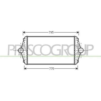 CI053N001_1.JPG Intercooler Per Citroen Evasion Dal 1994 Al 2002