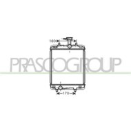 CI201R003_1.JPG Radiatore Per Citroen C1 Dal 2005 Al 2008