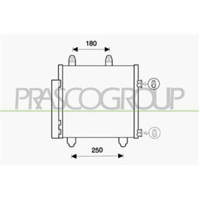 CI206C001_1.JPG Condensatore Per Citroen C1 Dal 2014
