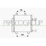 Condensatore Per Citroen C1 Dal 2014