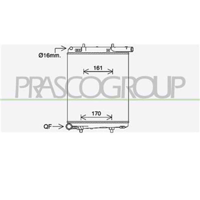 CI206R001_2.JPG Radiatore Per Citroen C1 Dal 2014