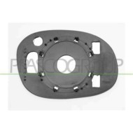 Piastra Specchio Sinistra Asferica/cromata Per Citroen C2 Dal 2003 Al 2007