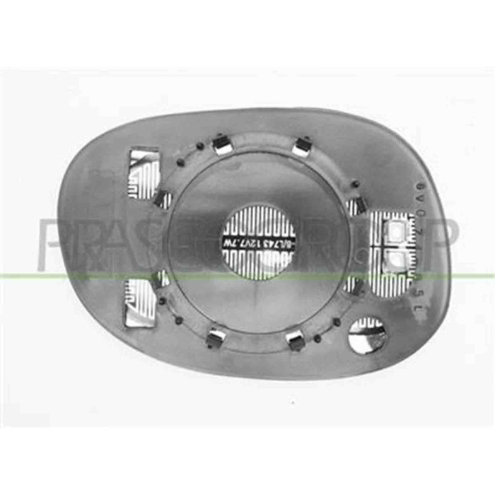 GUIDA_ALLA_SCELTA.JPG Piastra Specchio Sinistra Asferica Per Citroen C2 Dal 2003 Al 2007