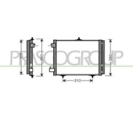 CI304C001_1.JPG Condensatore Per Citroen C2 Dal 2003 Al 2007