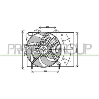 CI304F003_1.JPG Ventola Per Citroen C2 Dal 2003 Al 2007
