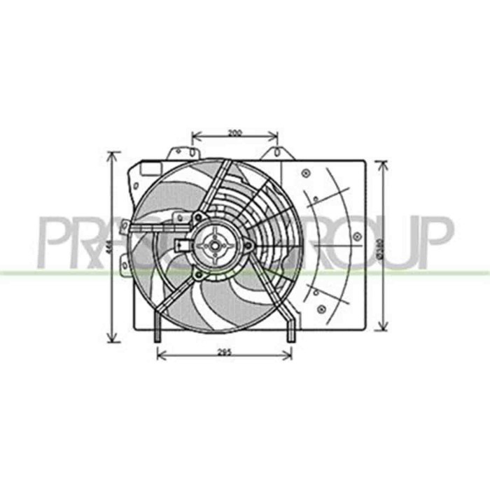 CI304F003_1.JPG Ventola Per Citroen C2 Dal 2003 Al 2007