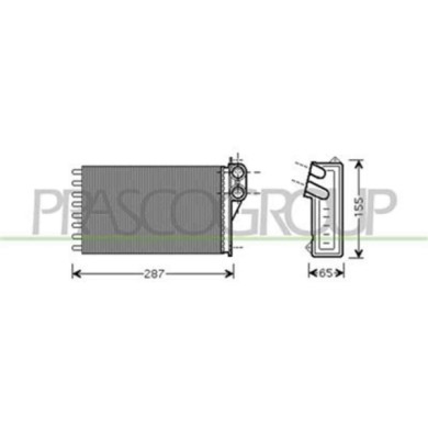 CI304H001_1.JPG Riscaldatore Per Citroen C2 Dal 2003 Al 2007
