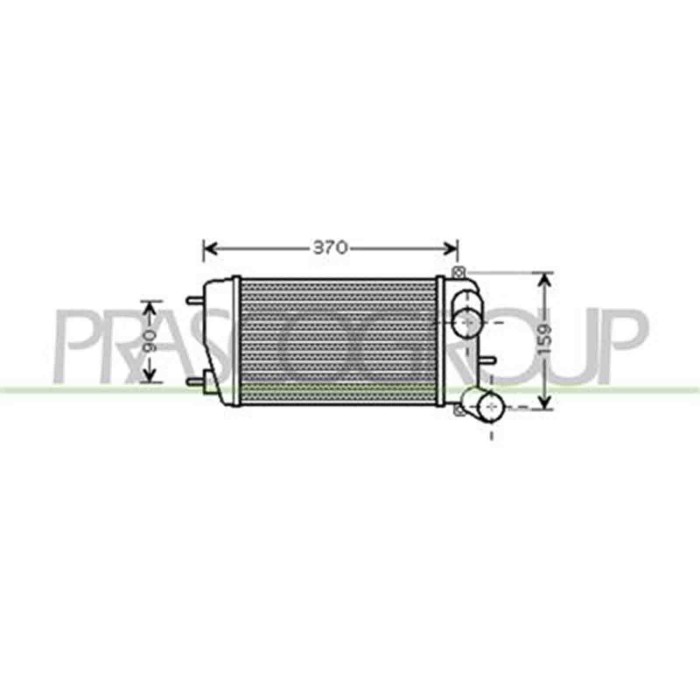 CI304N001_1.JPG Intercooler Per Citroen C2 Dal 2003 Al 2007