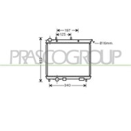 CI304R003_1.JPG Radiatore Per Citroen C2 Dal 2003 Al 2007