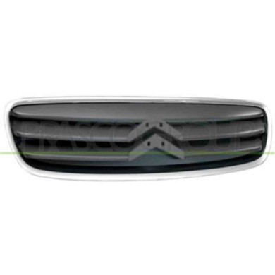 CI3052001_1.JPG Griglia Radiatore Chiusa Con Cornice Cromata Per Citroen C2 Dal 2008 Al 2010