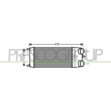 CI305N001_1.JPG Intercooler Per Citroen C2 Dal 2008 Al 2010