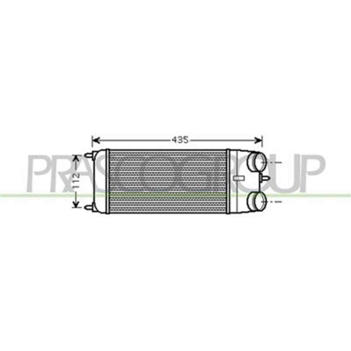 CI305N001_1.JPG Intercooler Per Citroen C2 Dal 2008 Al 2010
