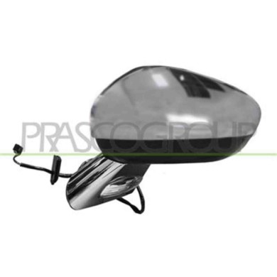 GUIDA_ALLA_SCELTA.JPG Retrovisore Sinistro Elettrico Con Fanale Con Base Cromata Per Citroen C3 Dal 2009 Al 2013