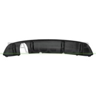 Spoiler Paraurti Posteriore Nero/goffrato Per Citroen Ds3 Dal 2009 Al 2016
