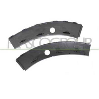CI3281580_1.JPG Kit Parte Anteriore Parafanghini Anteriori Neri Per Citroen C3 Dal 2016 Al 2020